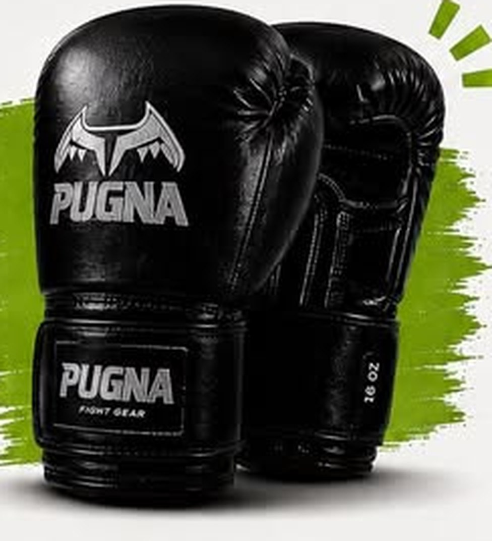 Luvas de boxe da marca usadas na Telles Club